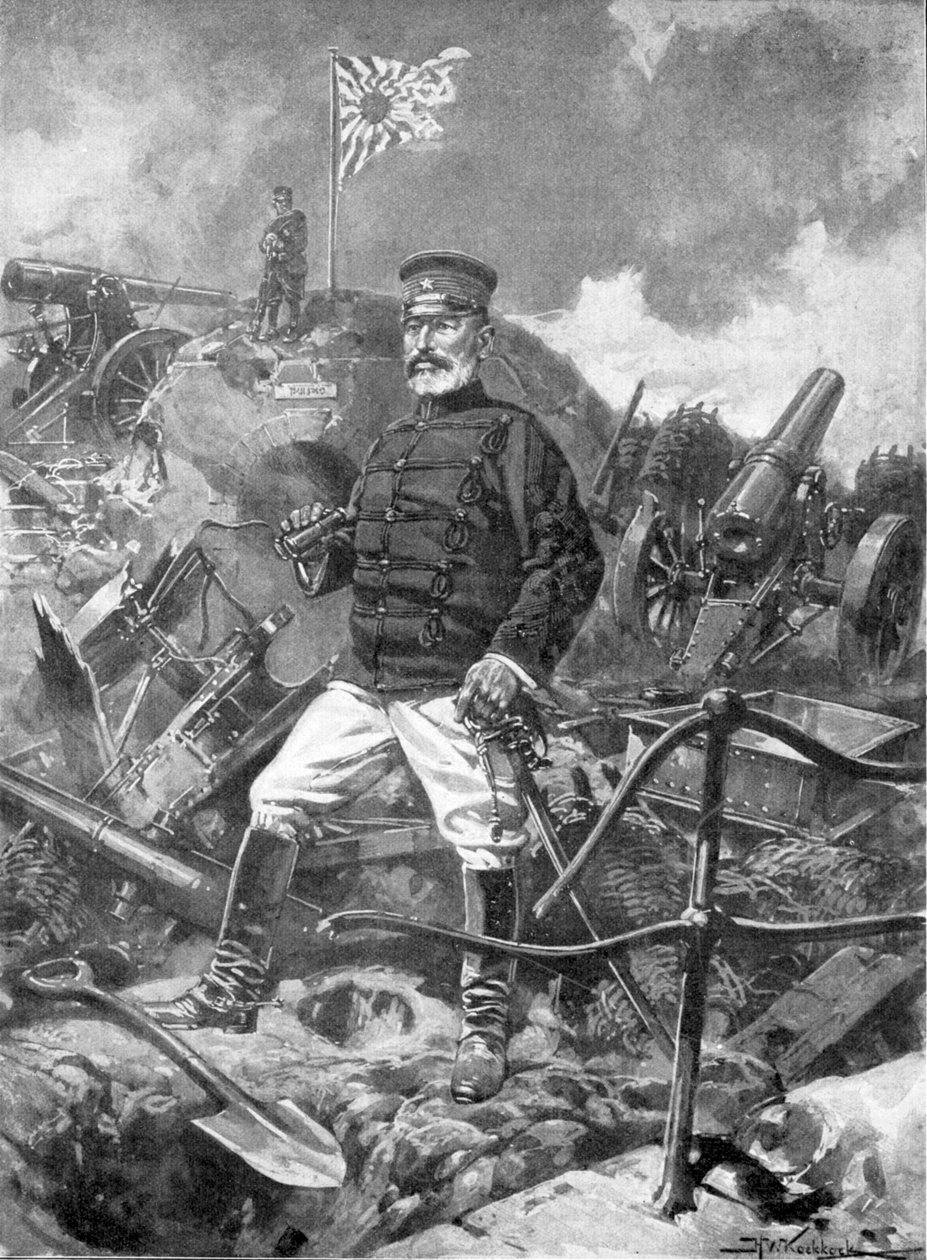 General Nogi, japansk sjef for den russisk-japanske krigen, 1904-5 av Unbekannt