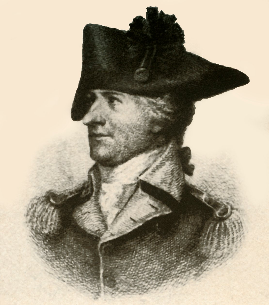 General Philemon Dickinson, viser høy kappe frakk, c1780, 1937. av Unbekannt