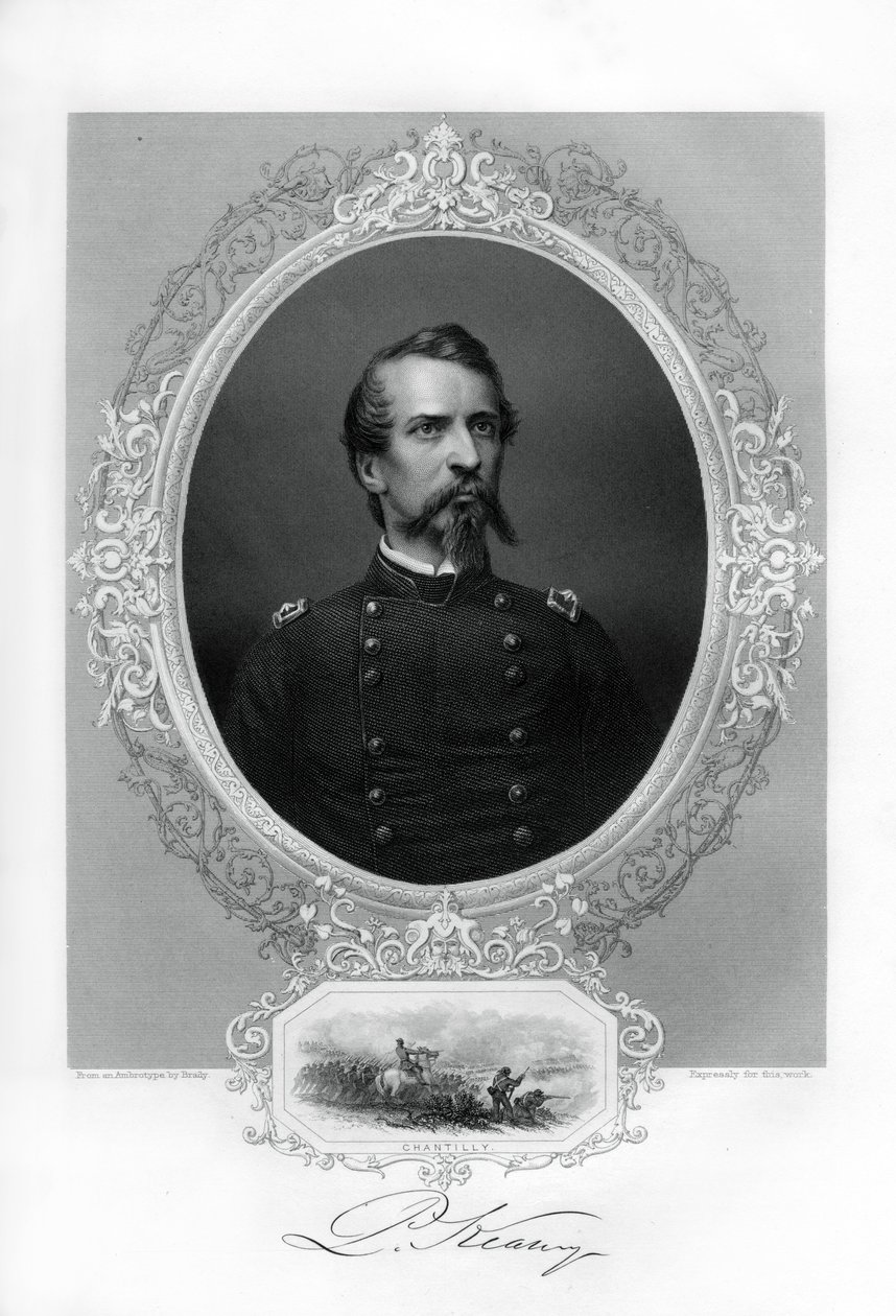 General Philip Kearny, offiser i den amerikanske hæren, 1862-1867 av Unbekannt