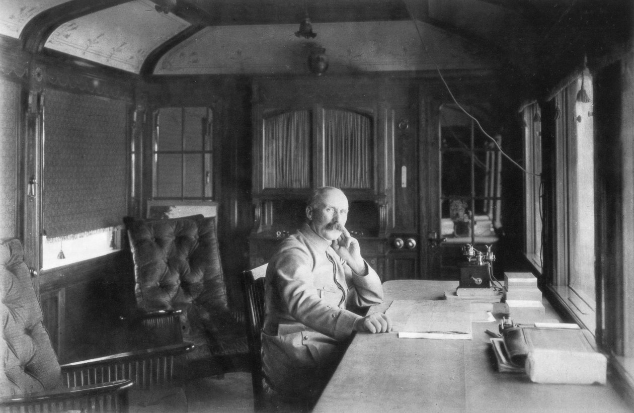 General Philippe Petain, sjef for den franske andre hæren, Verdun, Frankrike, 1916 av Unbekannt