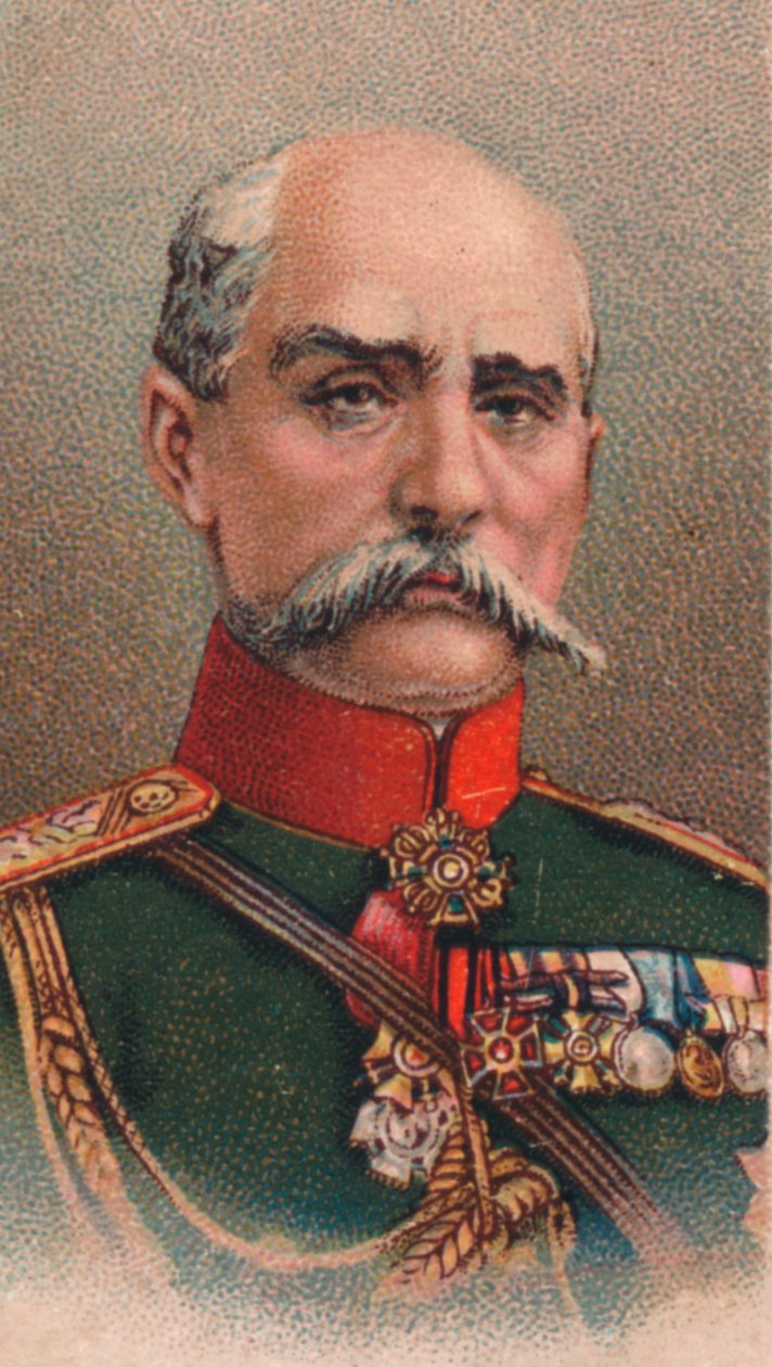General Platon Lechitsky 1856-1921, russisk sjef i første verdenskrig, 1917 av Unbekannt
