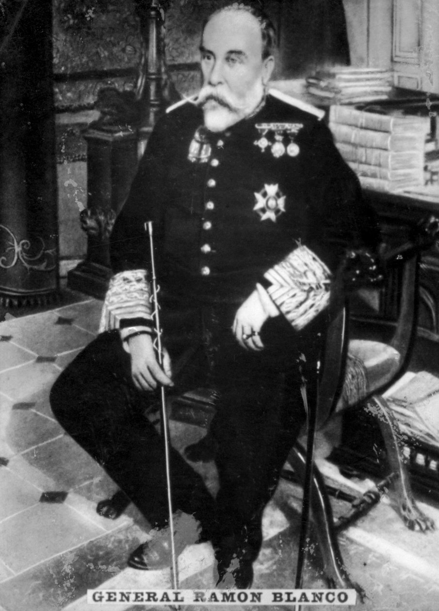 General Ramon Blanco, 1. markis av Peña Plata 1833-1906 av Unbekannt