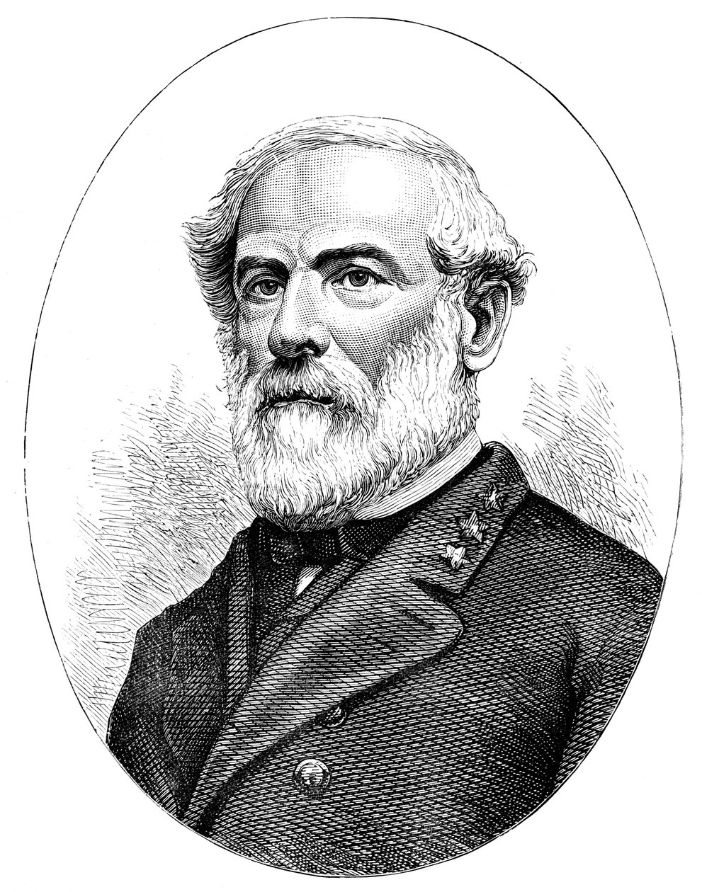 General Robert E Lee 1807-1870, amerikansk general av Unbekannt