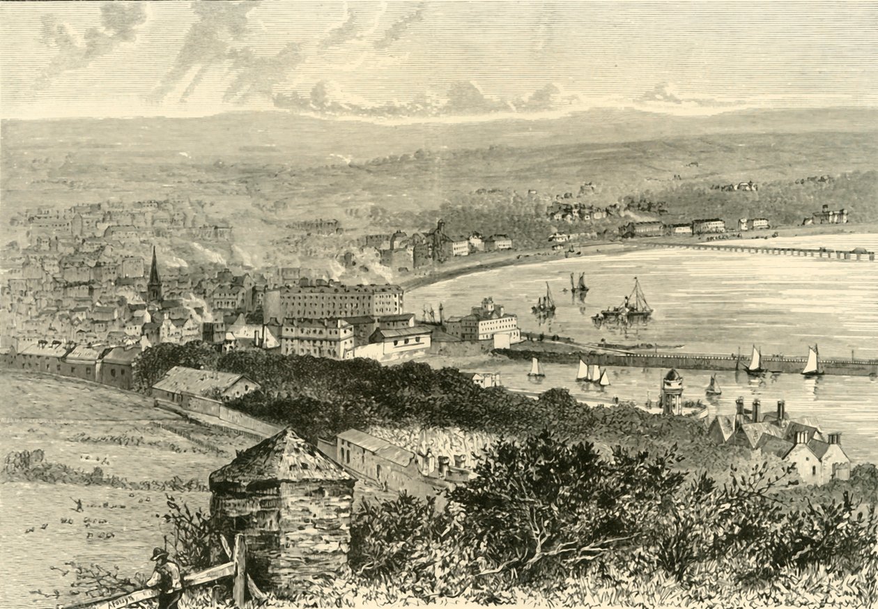 General View of Douglas, 1898. av Unbekannt