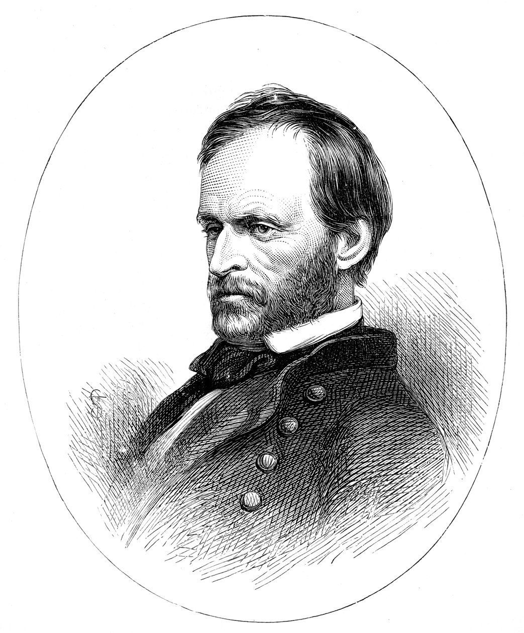 General William Tecumseh Sherman, amerikansk general av Unbekannt