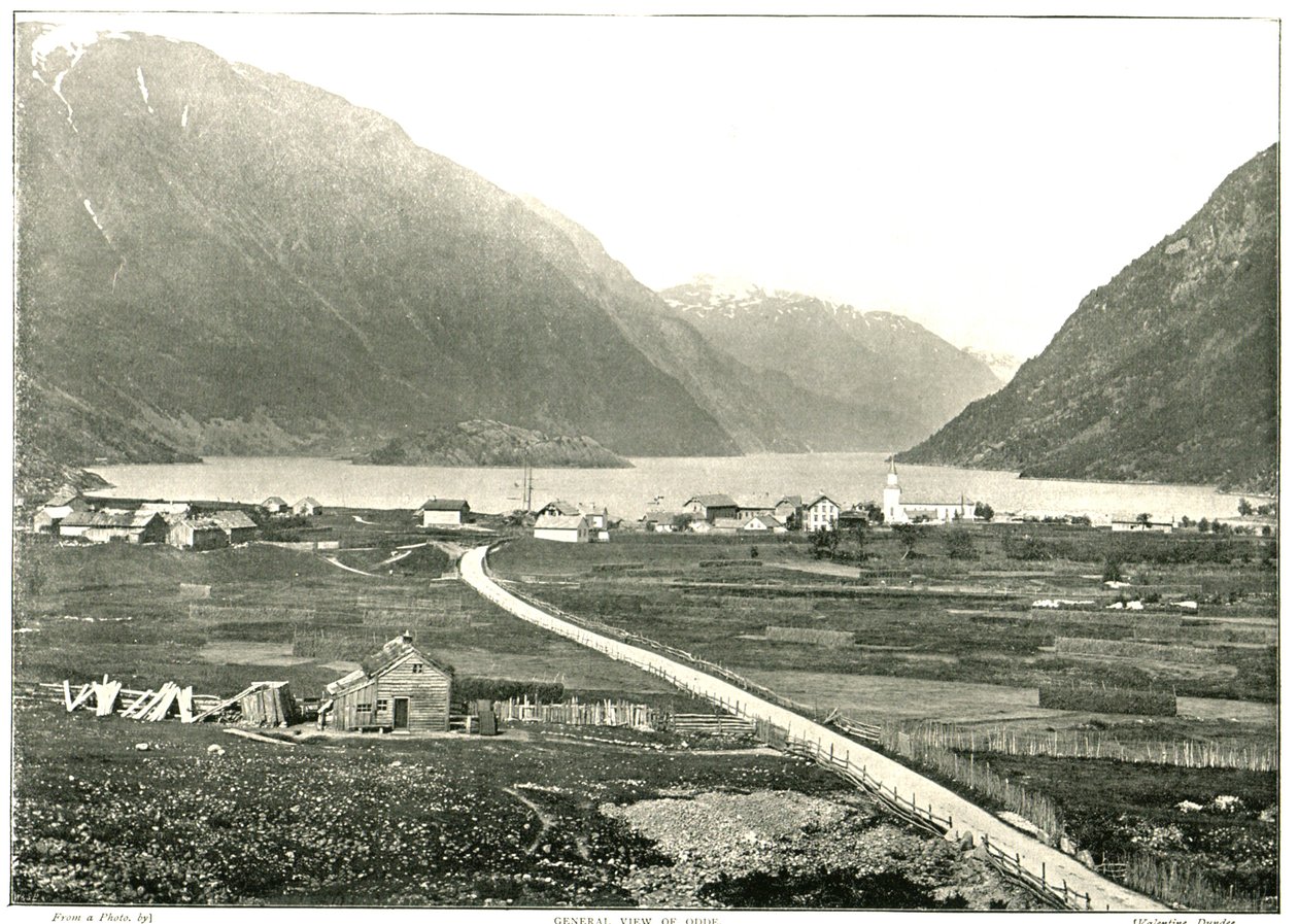 Oversikt, Odde, Norge, 1895. av Unbekannt