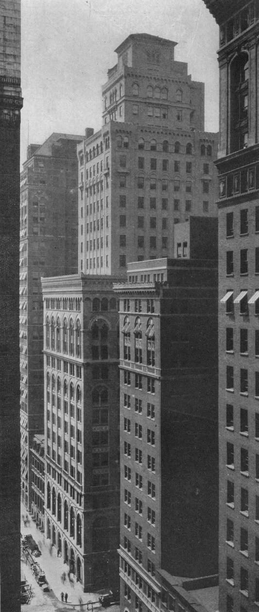 Generell utsikt over Johns-Manville-bygningen, New York City, 1924 av Unbekannt