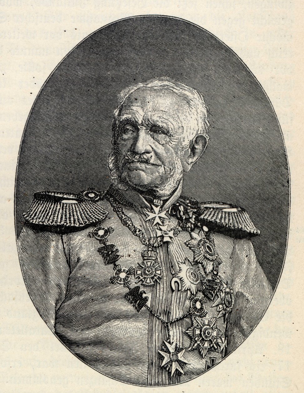 Feltmarskalk Friedrich Graf von Wrangel 1784-1877. av Unbekannt