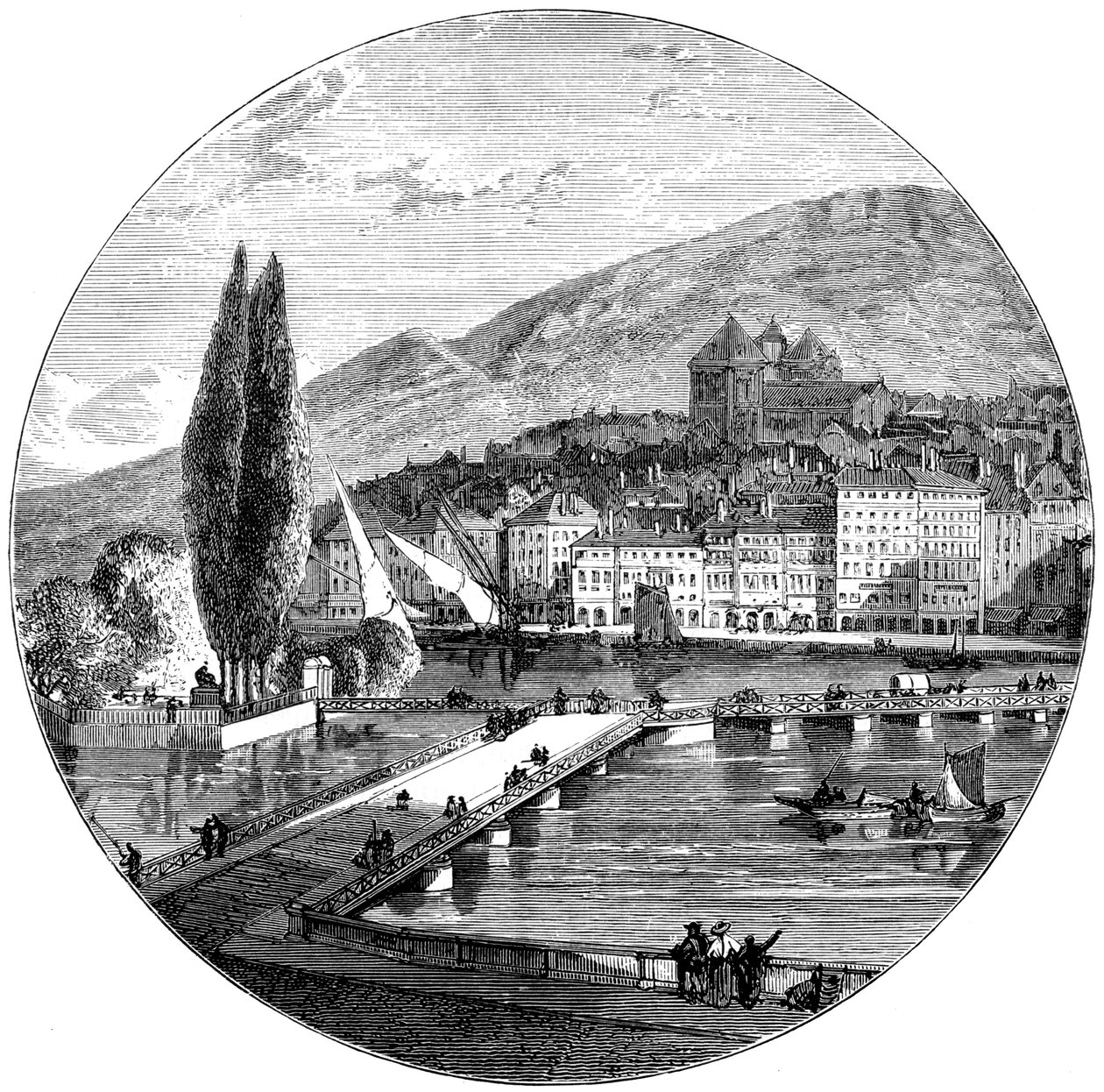 Genève, Sveits, 1900 av Unbekannt