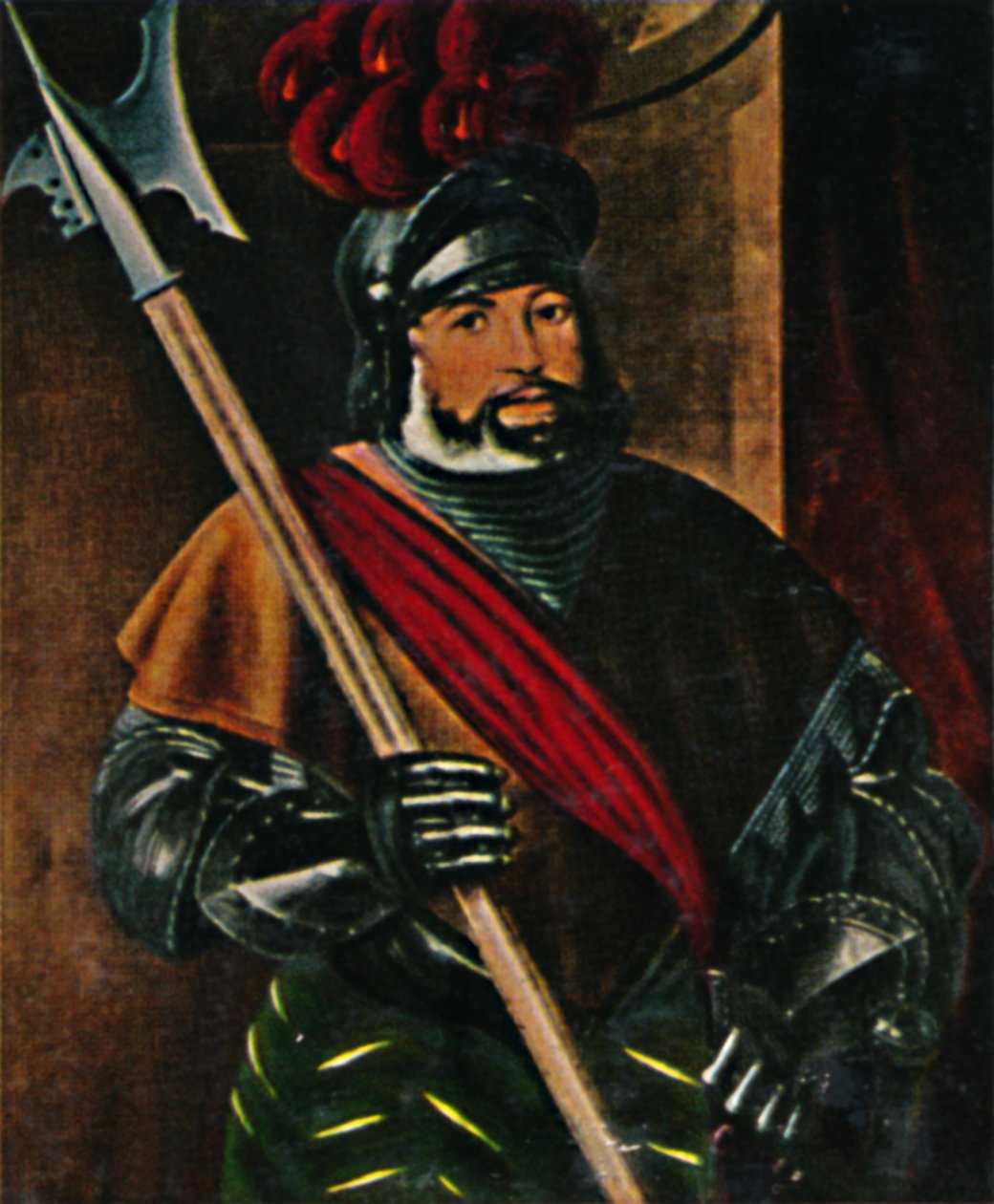 Georg av Frudsberg 1473-1528. - Maleri av Amburger, 1934. av Unbekannt