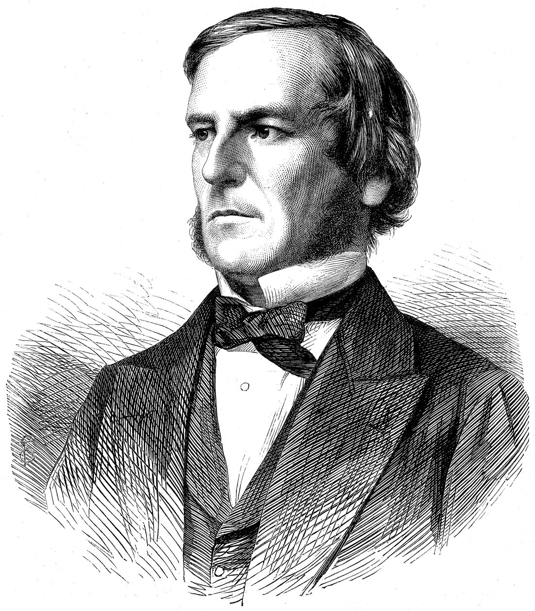 George Boole , engelsk matematiker og logiker, 1865 av Unbekannt