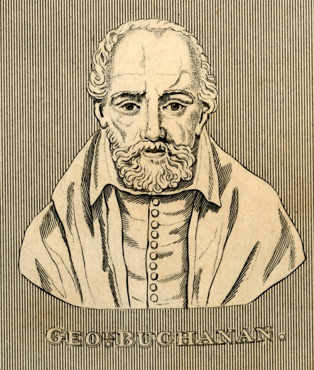 George Buchanan, 1506-1582, 1830. av Unbekannt