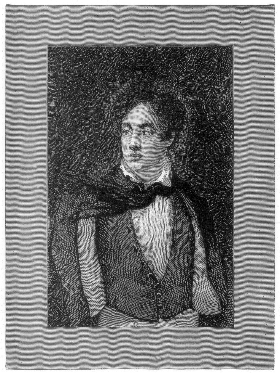 George Byron, 6. Baron Byron, britisk poet, 1888 av Unbekannt