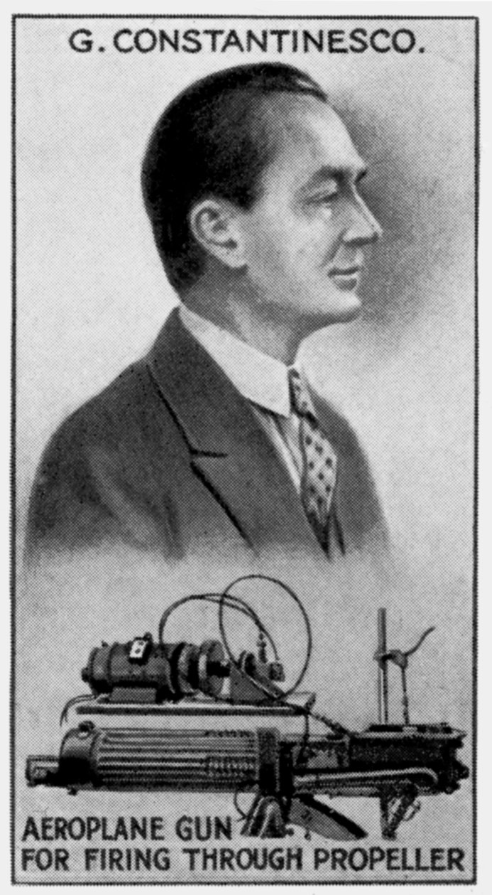 George Constantinescu , rumensk vitenskapsmann, ingeniør og oppfinner, c1924 av Unbekannt