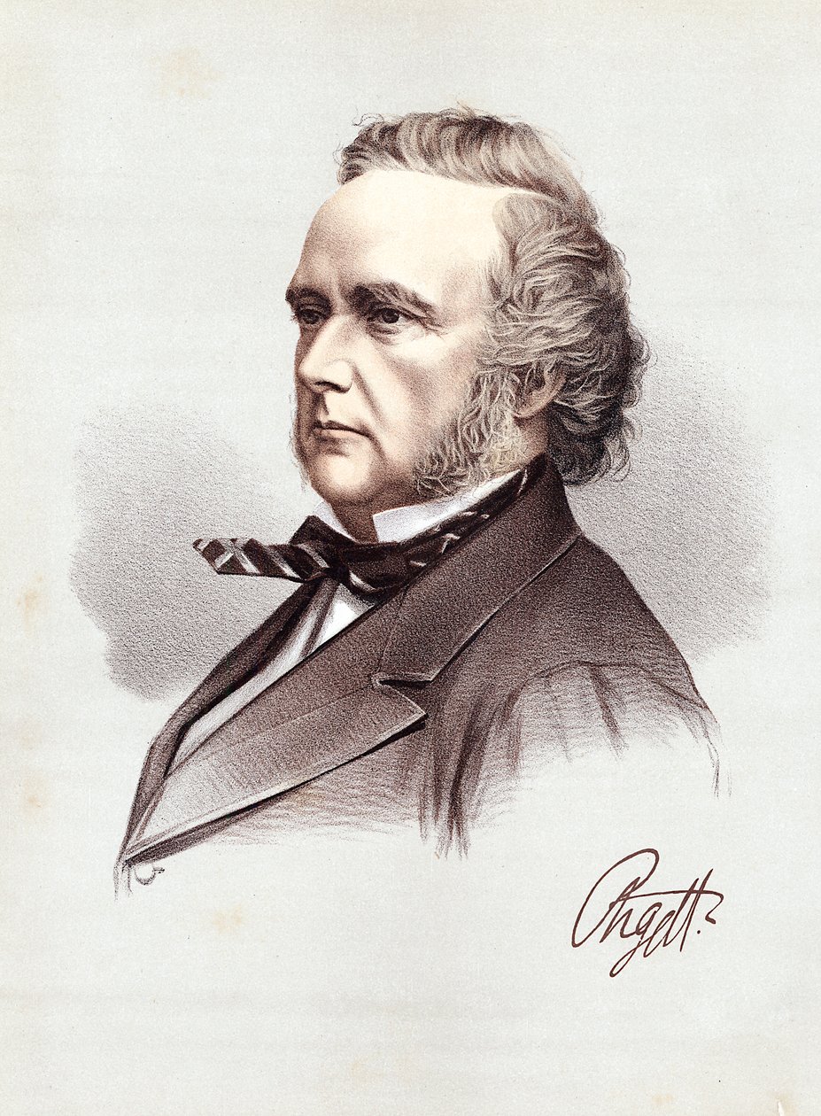 George Douglas Campbell, 8. hertug av Argyll , Scottish Whig-politiker og vitenskapsmann, c1880 av Unbekannt