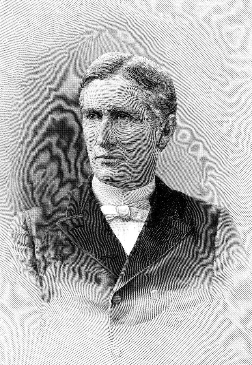 George Frederick Wright , amerikansk geolog og geistlig, 1892 av Unbekannt