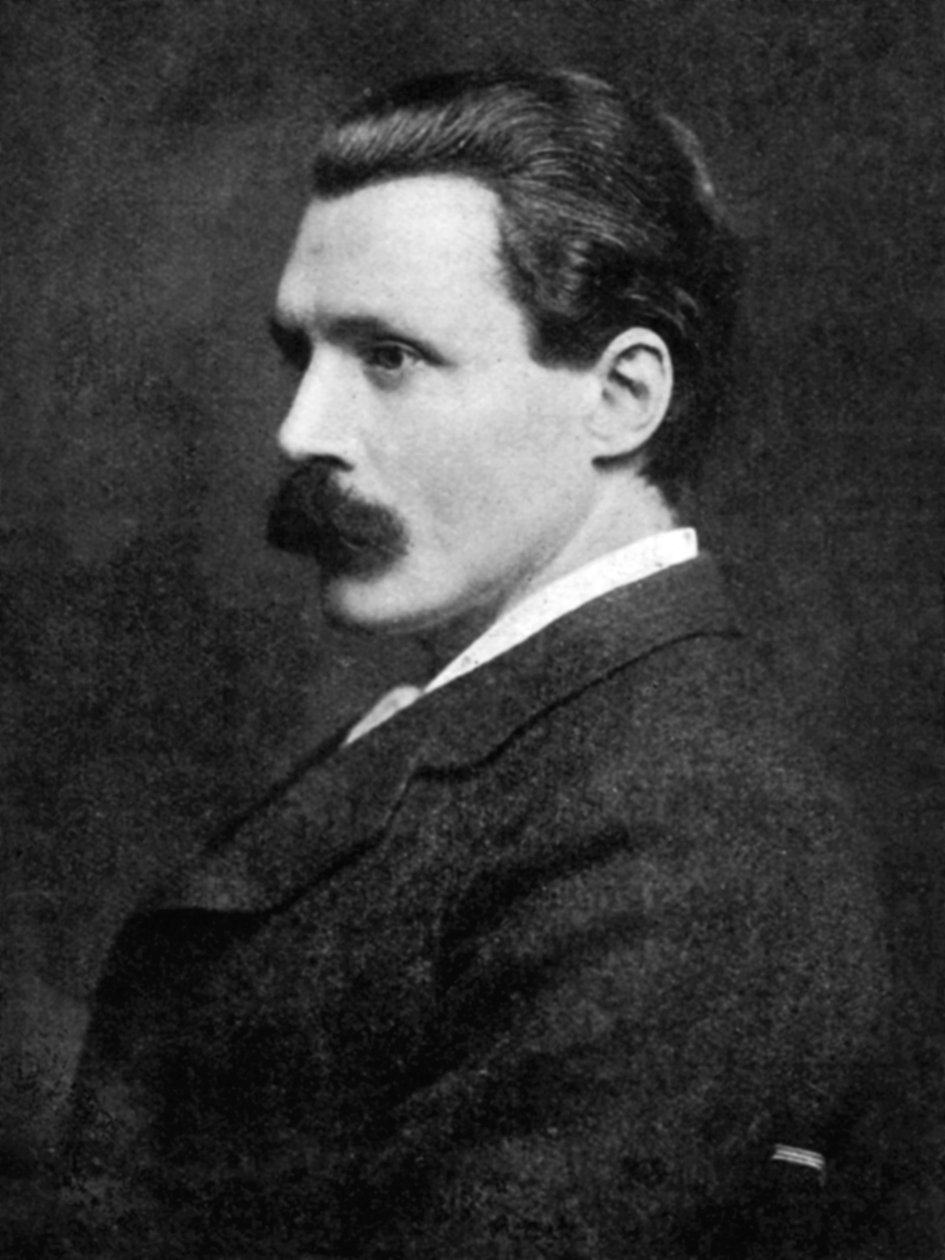 George Gissing 1857-1903, engelsk forfatter, tidlig på 1900-tallet av Unbekannt