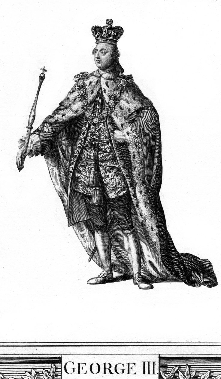 George III av Storbritannia av Unbekannt
