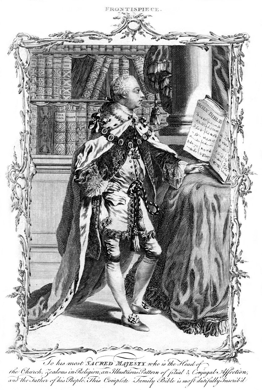 George III av Storbritannia, 1800-tallet av Unbekannt