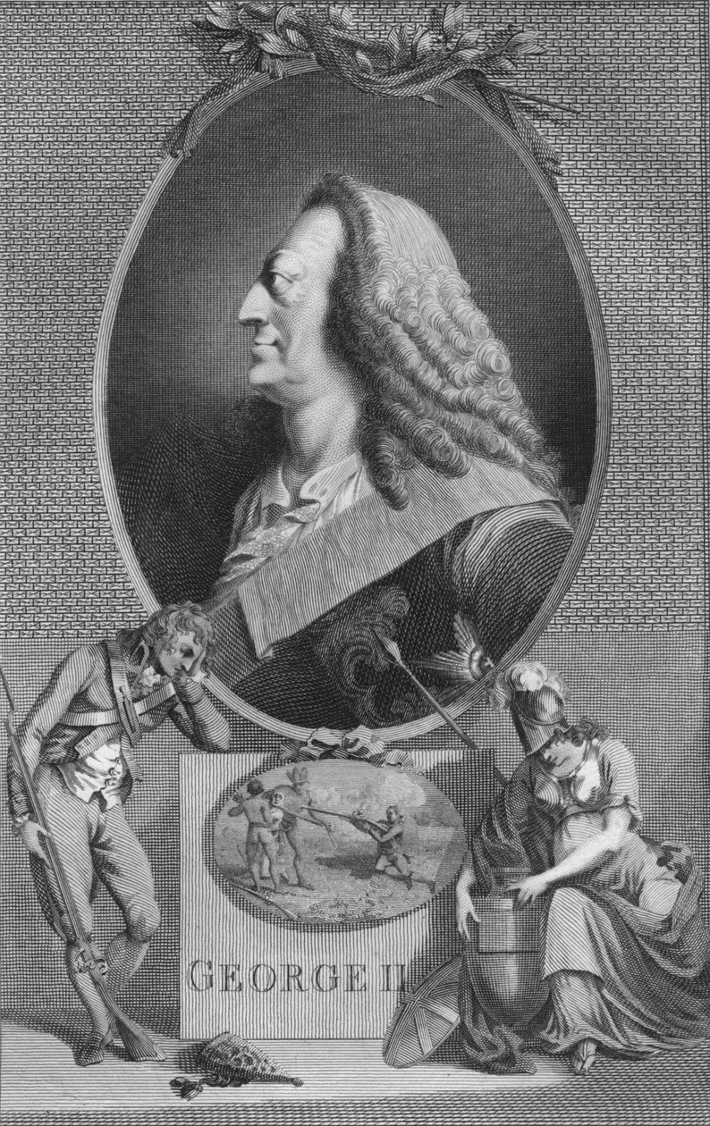 George II, 1790 av Unbekannt