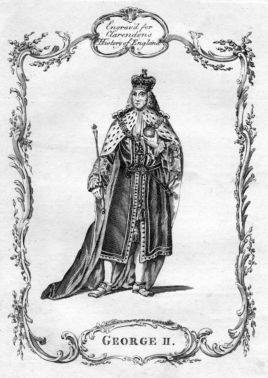 George II av Storbritannia av Unbekannt