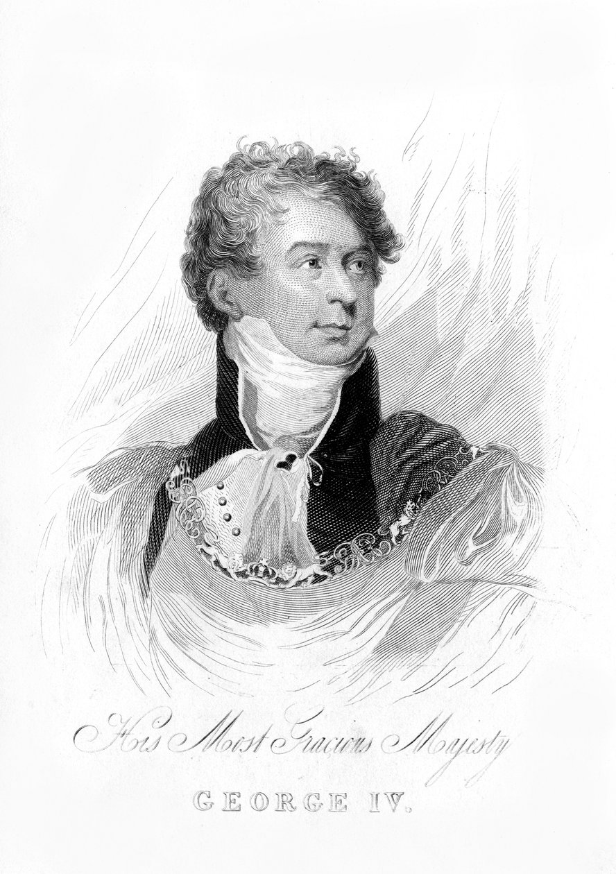 George IV, konge av Storbritannia og Hannover, 1800-tallet av Unbekannt