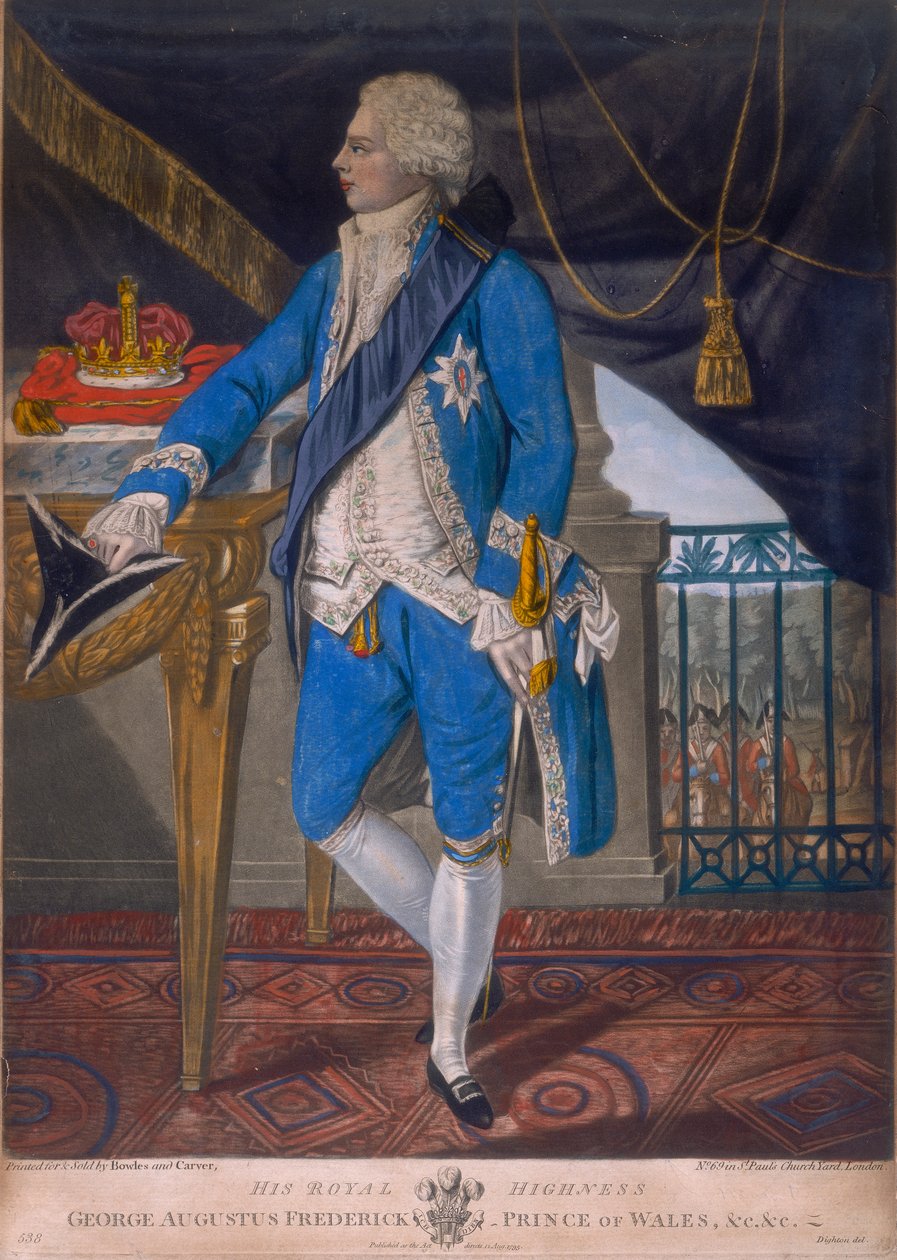 George IV som prins av Wales, 1795 av Unbekannt
