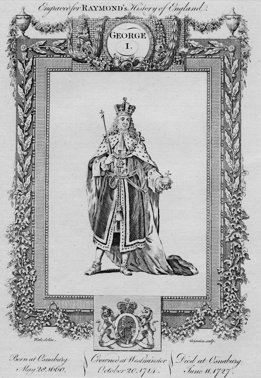 George I, c1787 av Unbekannt