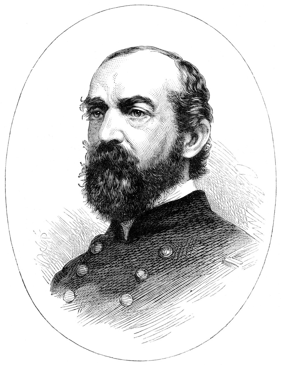 George Meade, unionsgeneral for den amerikanske borgerkrigen, c1880 av Unbekannt