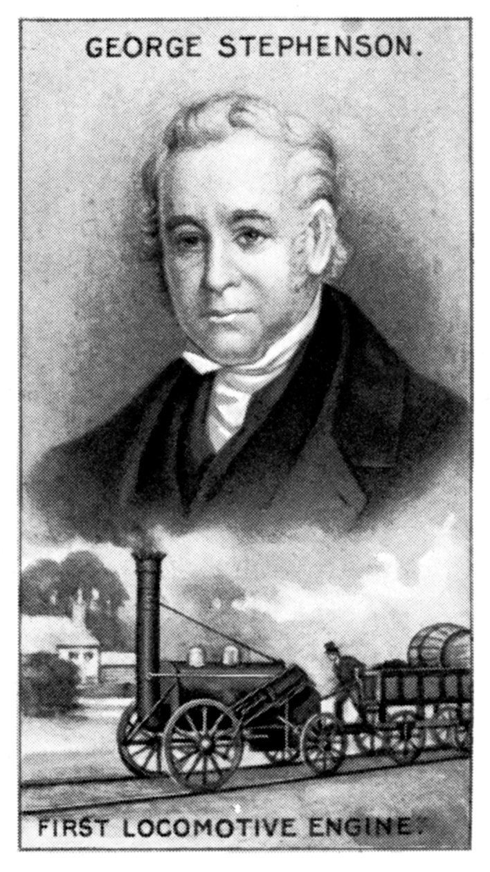 George Stephenson, engelsk maskiningeniør, c1924 av Unbekannt