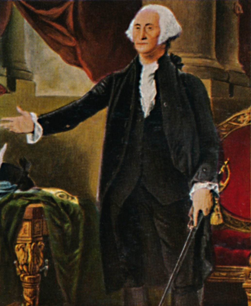 George Washington 1732-1799. - Gravering etter maleriet av G. C. Stuart, 1934. av Unbekannt