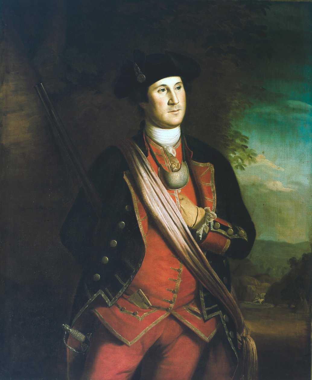 George Washington 1732-1799, USAs første president av Unbekannt