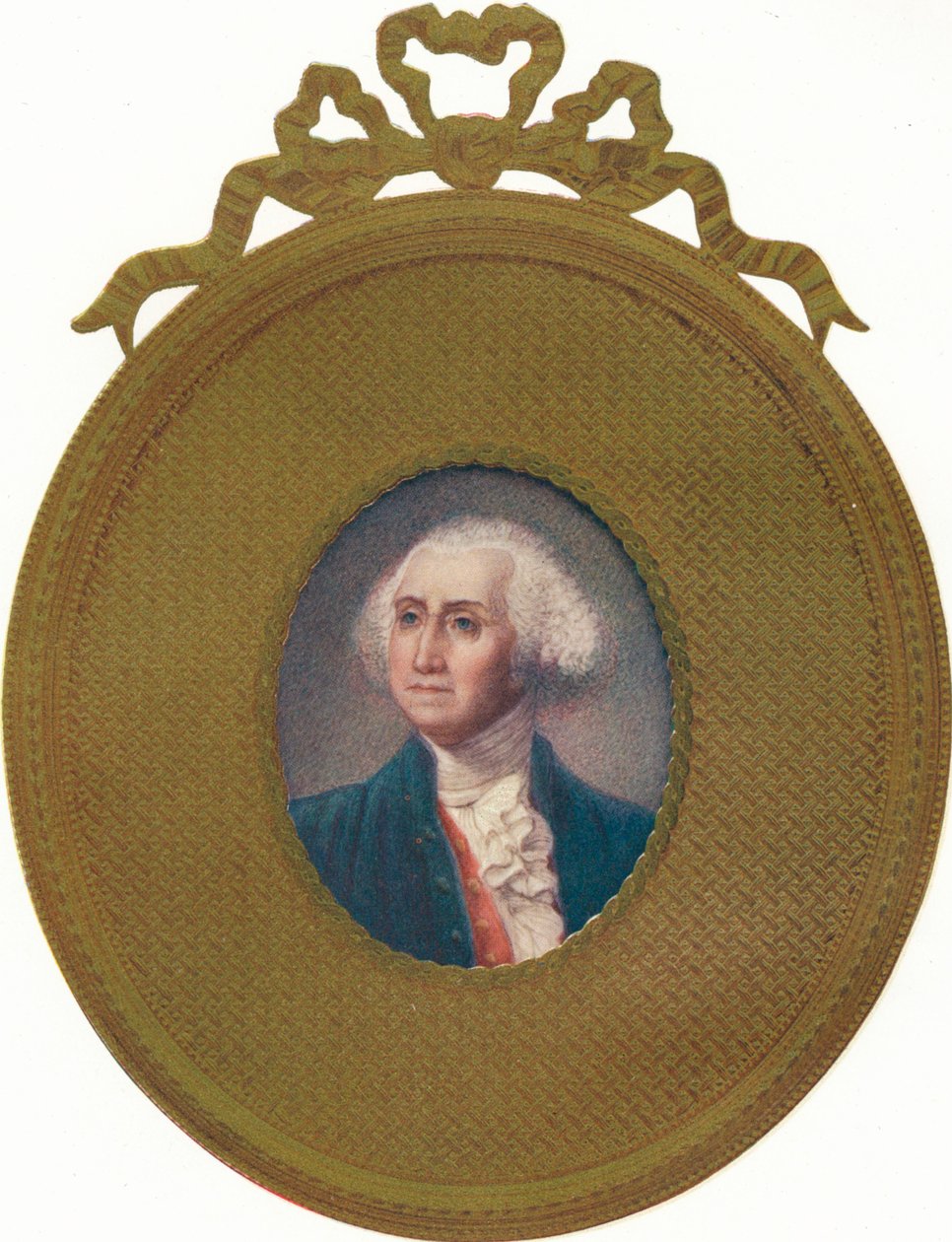 George Washington 1732-99, første president i USA, 1907 av Unbekannt