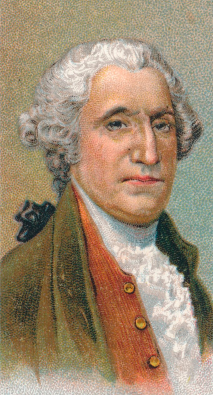 George Washington 1732-99, første president i USA, 1924 av Unbekannt