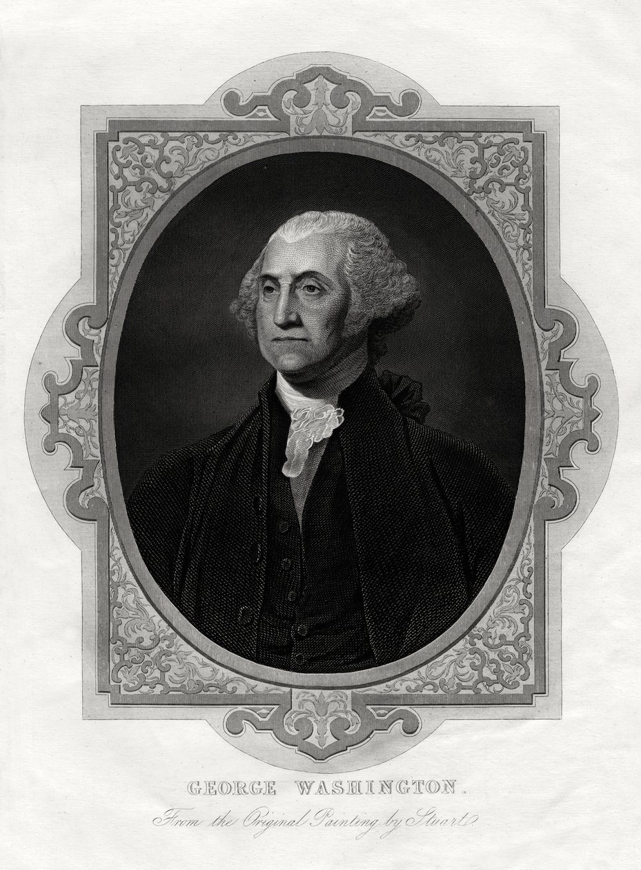 George Washington, USAs første president, 1877 av Unbekannt