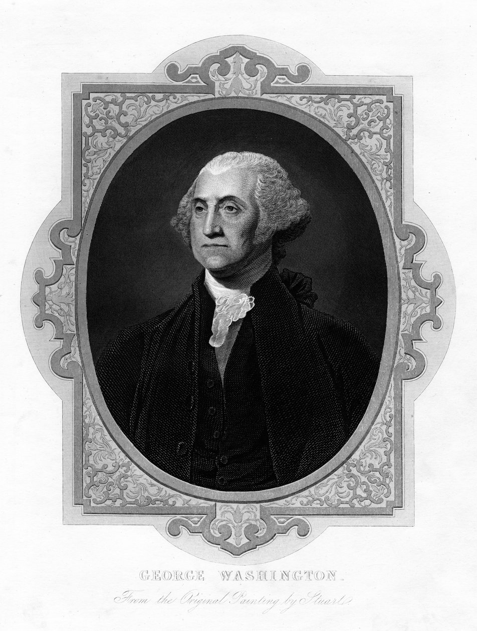 George Washington, USAs første president, 1800-tallet av Unbekannt