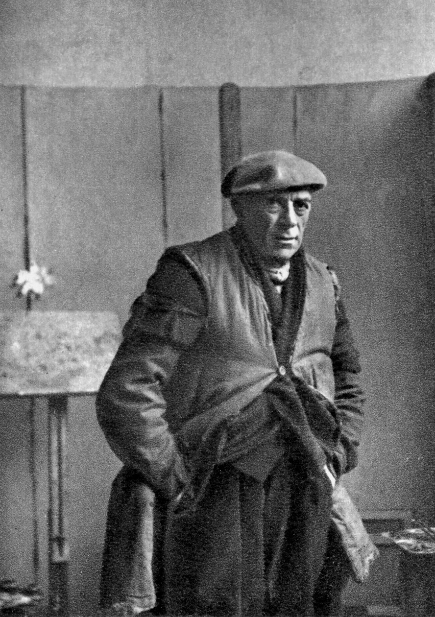 Georges Braque , fransk kunstner, 1934 av Unbekannt