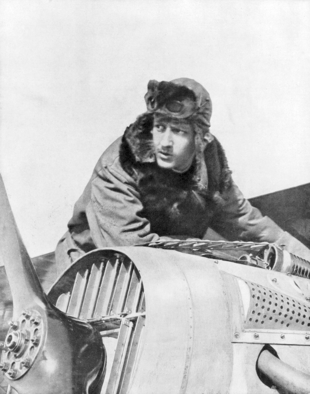 Georges Guynemer, fransk jager-ess, 9. september 1917 av Unbekannt