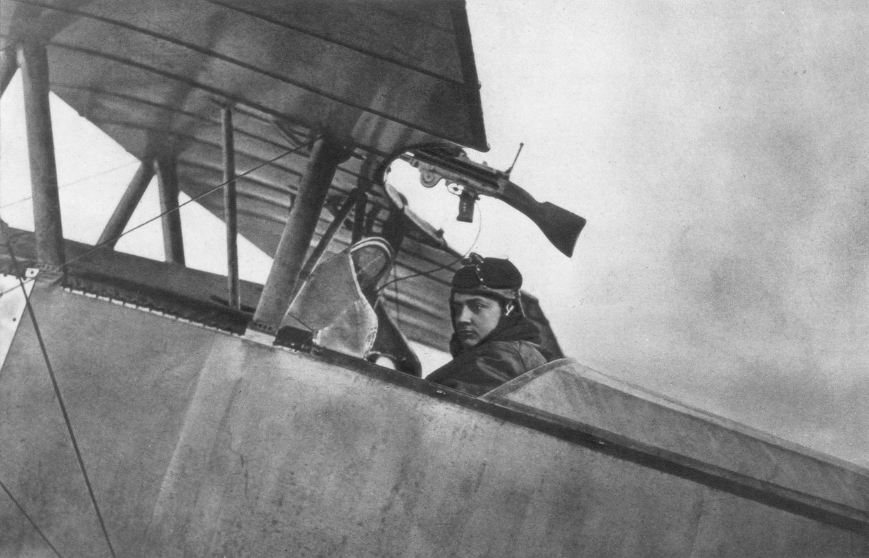 Georges Guynemer, fransk jager-ess, c1916 av Unbekannt