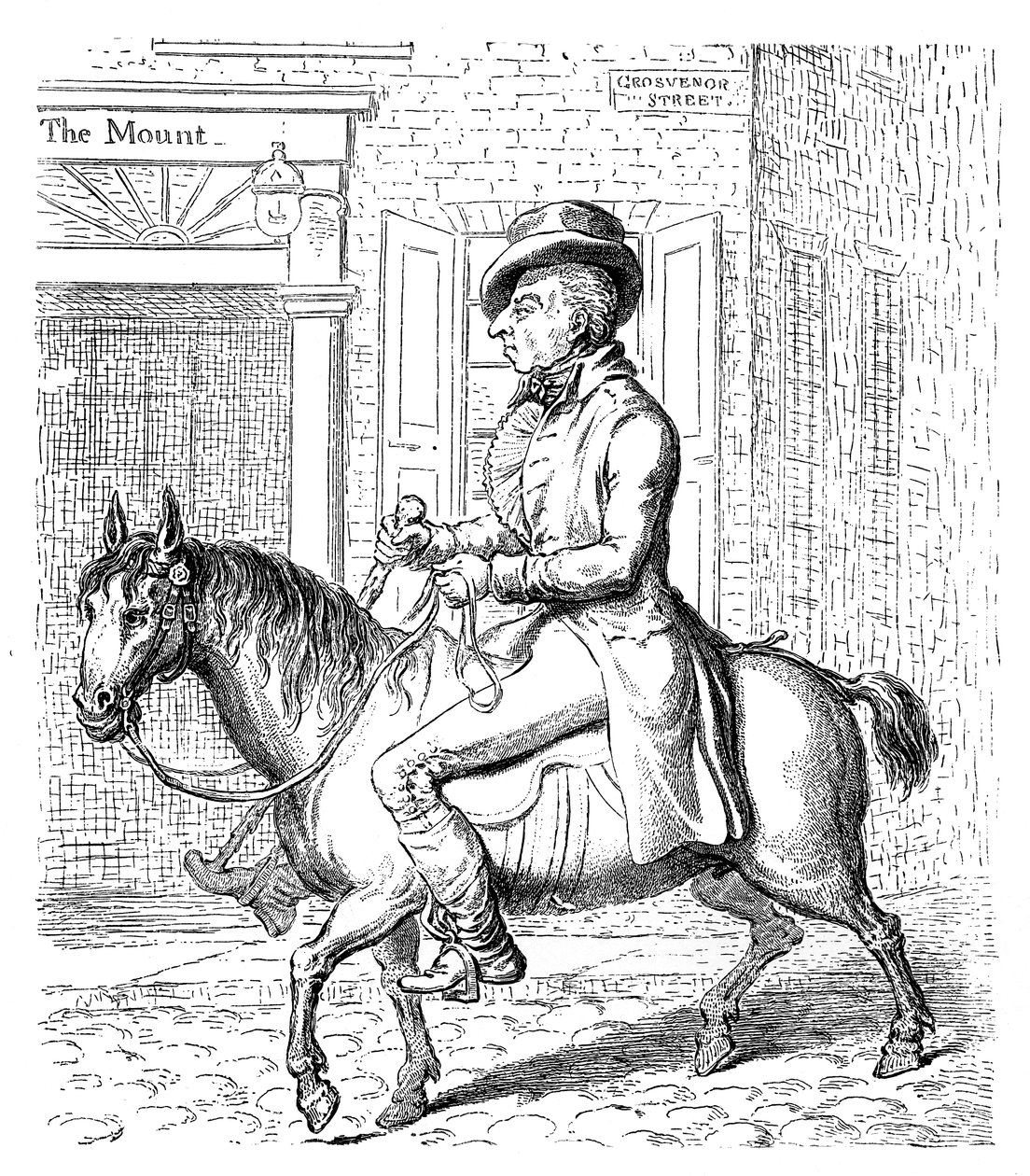 Georgey a Cockhorse, 1796 av Unbekannt