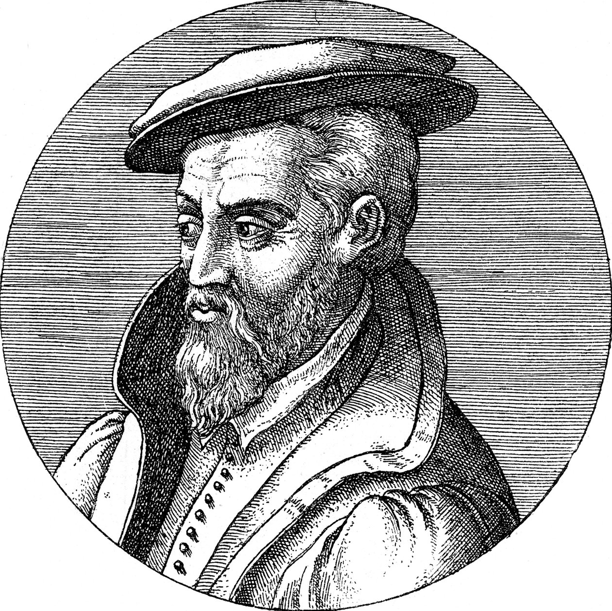 Georgius Agricola 1494-1555, tysk lege, mineralog og metallurg, c1890 av Unbekannt
