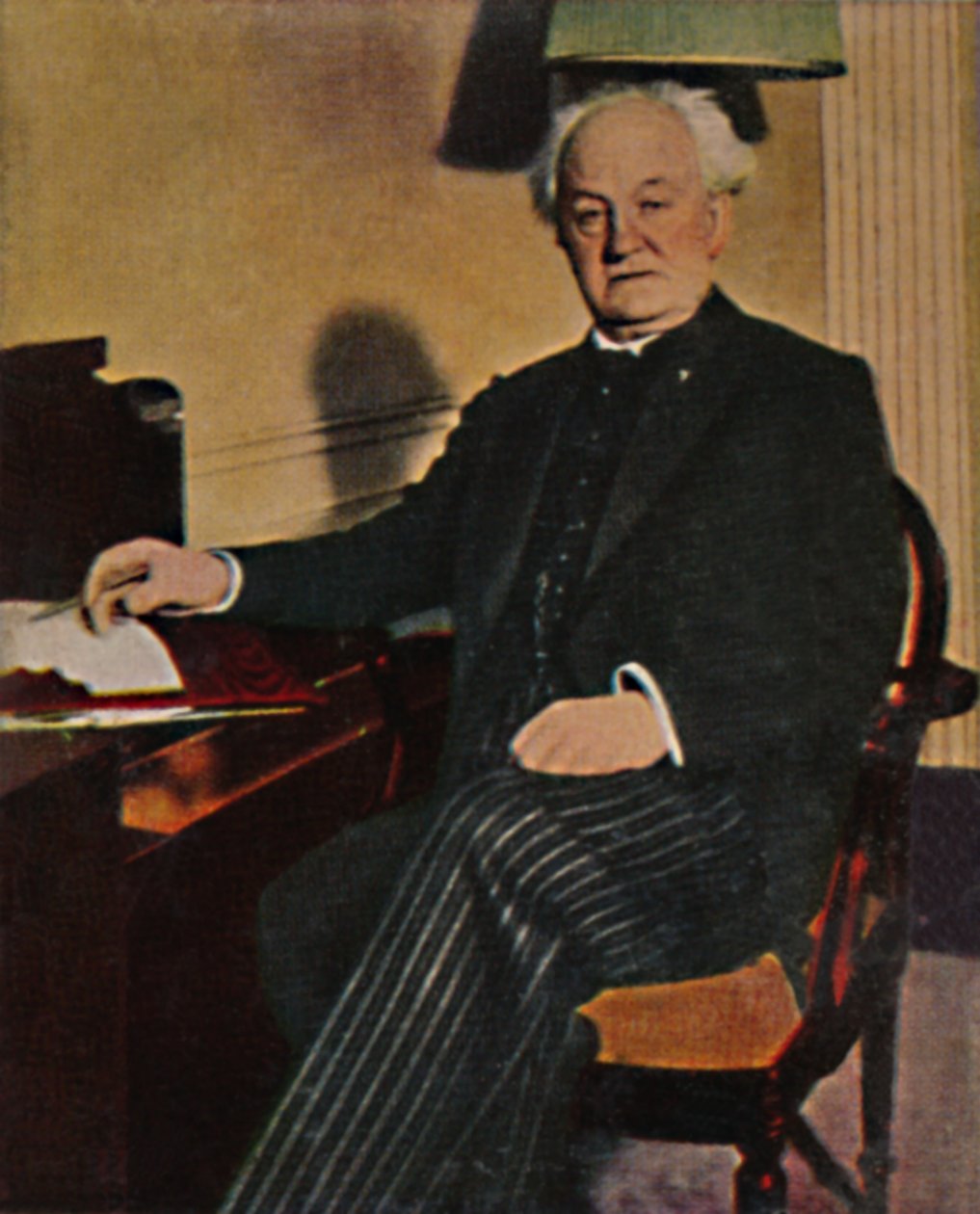 Gerhart Hauptmann - Født 1862, 1934. av Unbekannt