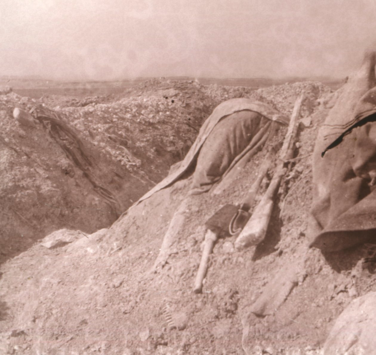 Tysk kropp, Somme, Nord-Frankrike, c1914-c1918 av Unbekannt