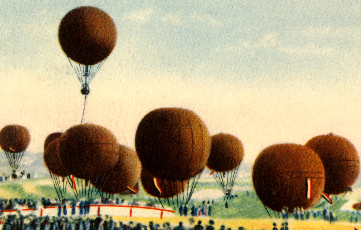 Tysk luftballongkonkurranse, 1932. av Unbekannt