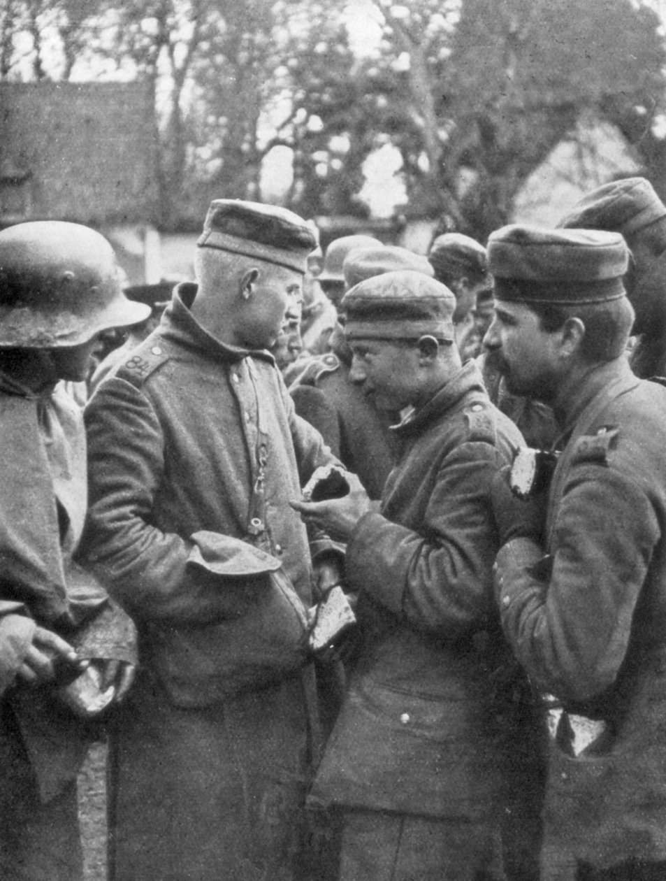 Tyske fanger tatt 18. april 1918, Frankrike av Unbekannt