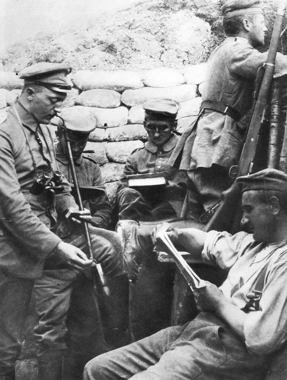 Tyske soldater, første verdenskrig, 1914-1918 av Unbekannt