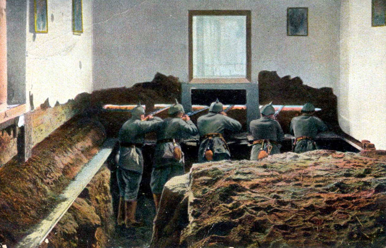 Tyske soldater under første verdenskrig, c1916 av Unbekannt