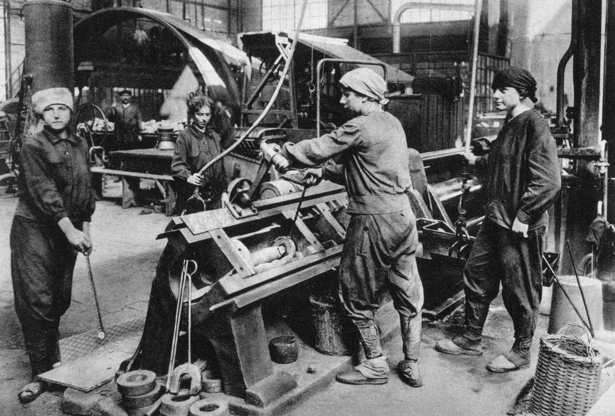 Tysk statlig ammunisjonsfabrikk, første verdenskrig, 1917 av Unbekannt