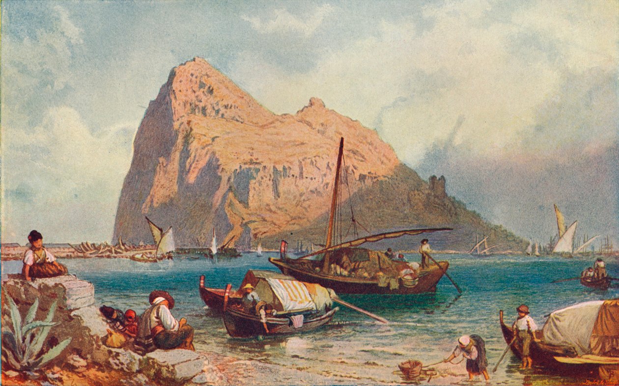Gibraltar, 1905 av Unbekannt