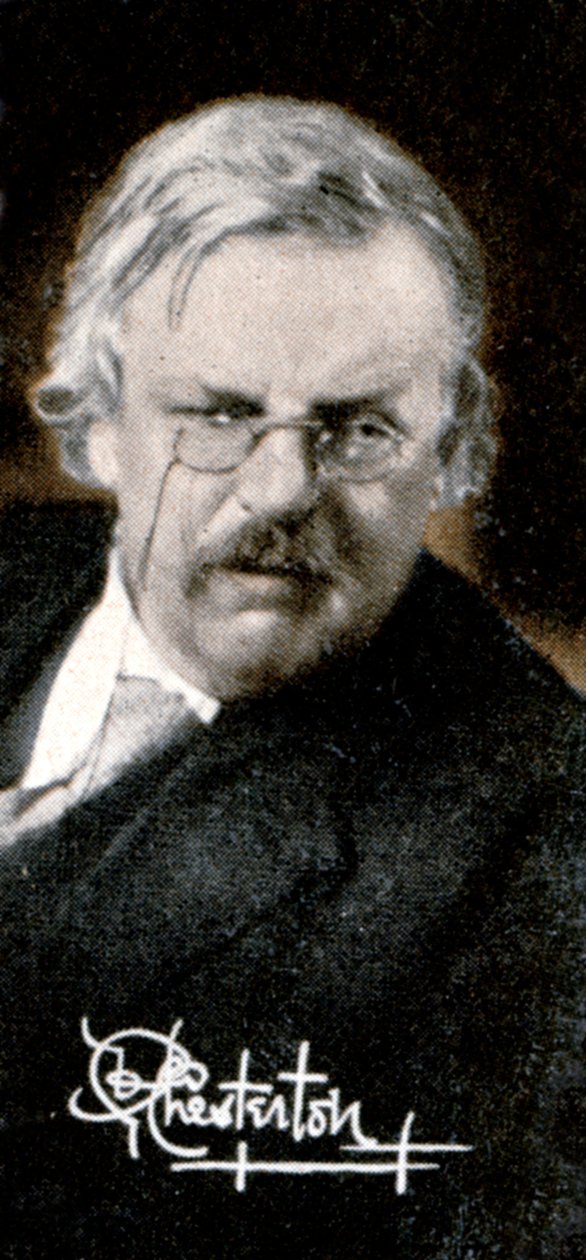 Gilbert Keith Chesterton 1874-1936, 1935 av Unbekannt